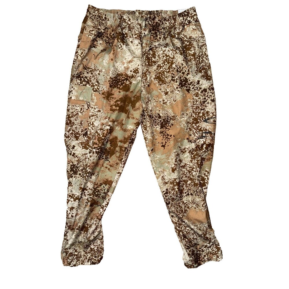 Nike Air Play Digital Camo AOP Woven Pants Tan/Brown NWT HV4629-126 Mens L